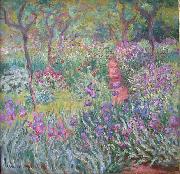 The Artist's Garden at Giverny. Claude Monet